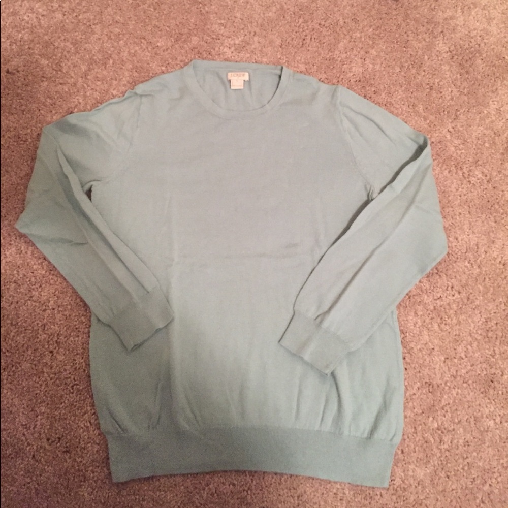 Seafoam Green J Crew Sweater